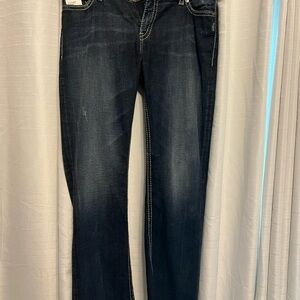 Women's Silver Blue Jeans